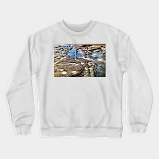 Sandstone landscape in Ierapetra Crewneck Sweatshirt